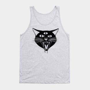 Three eyed cat Tank Top